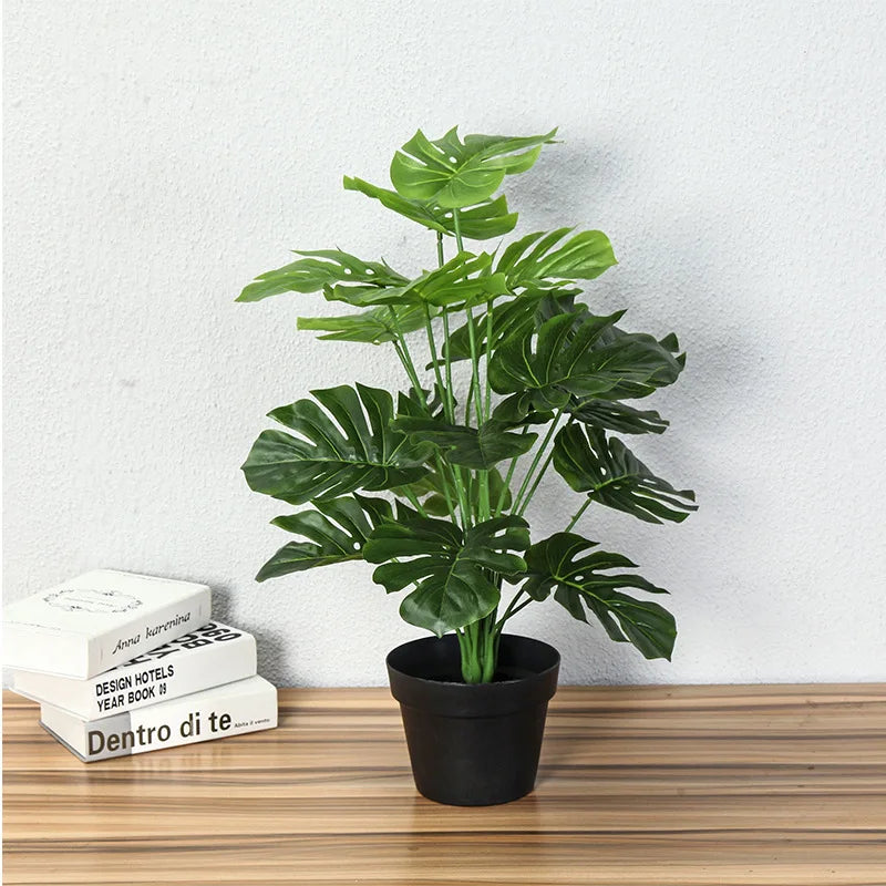 Artificial monstera plant for indoor and outdoor decoration - vue 17 sur 22