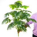 Large artificial tropical banana leaf plant for indoor and outdoor decoration
