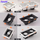 Dimmable LED recessed downlight for indoor lighting