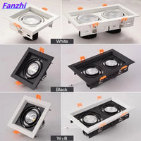 Dimmable LED recessed downlight for indoor lighting