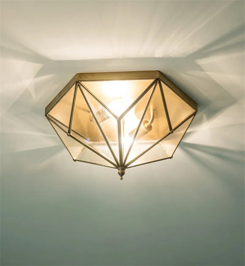 Elegant vintage ceiling light for a modern and cosy interior - vue 4 sur 6