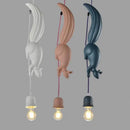 Resin pendant lamp
