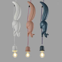 Resin pendant lamp
