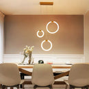 Modern acrylic LED chandelier for luxury decor