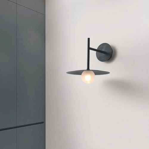 Nordic flying saucer design wall light modern decorative lighting - vue 5 sur 9