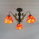 Mediterranean Tiffany mermaid chandelier for creative interiors