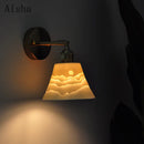 Modern ceramic double shade pendant light for interior decoration