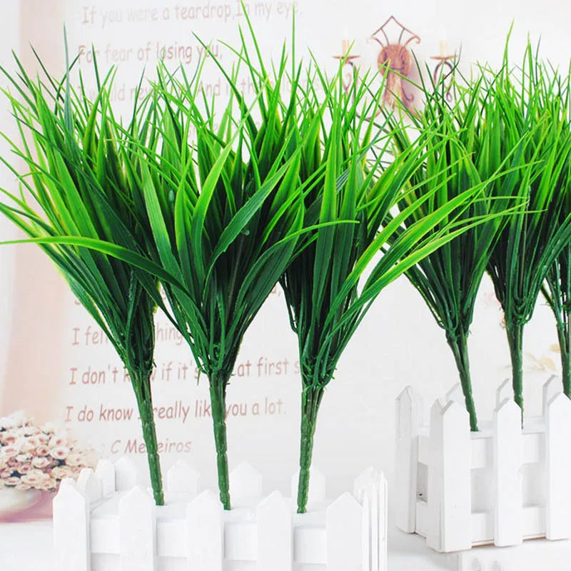 Artificial plant with 7 branches for wedding and Christmas decoration