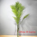 Artificial tropical plants for wedding decor and DIY