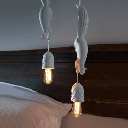 Resin pendant lamp - vue 3 sur 10