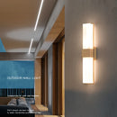 Creative nordic design wall light for indoor and outdoor use