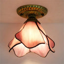 Modern creative glass LED ceiling light with 7W E27 bulb