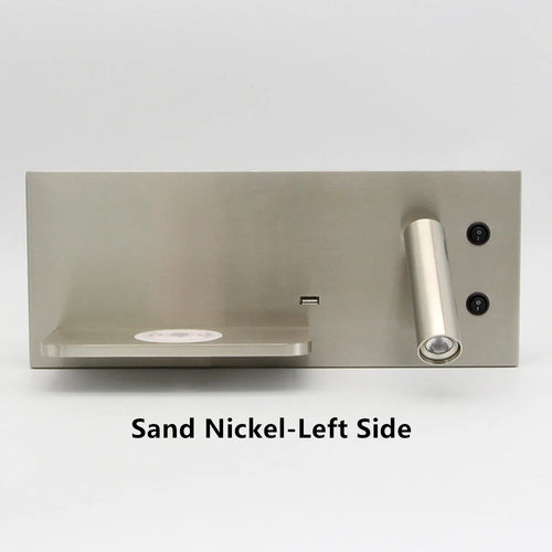 Tokili LED wall light with USB and wireless charger - vue 11 sur 18