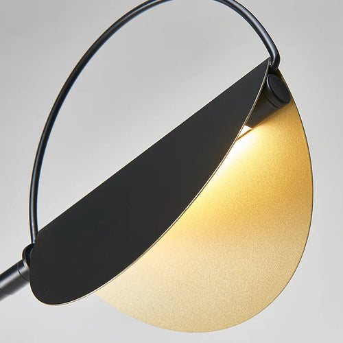 Nordic iron floor lamp with industrial style for interior decoration - vue 6 sur 8