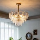 Luxury nordic design crystal pendant light for ambient lighting
