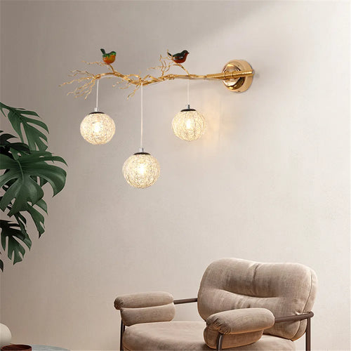 Art deco aluminium wall light for romantic ambience - vue 7 sur 11