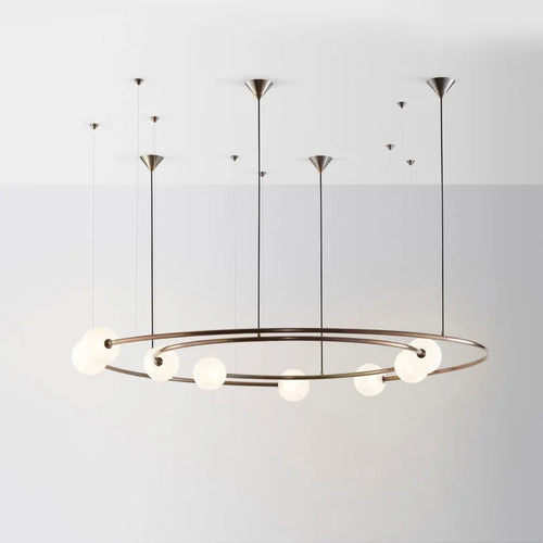 Post-modern globe pendant chandelier for hotel projects Winfordo - vue 2 sur 8