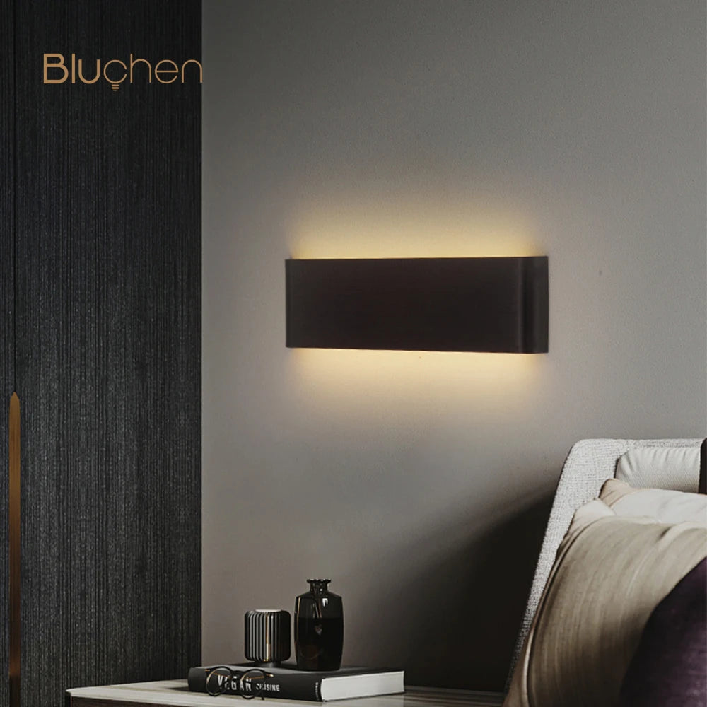 Modern LED wall light for elegant indoor lighting