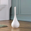 Quick-draining toilet brush practical cleaning tool