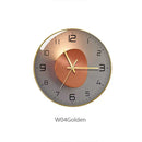 modern design creative geometric decorative glass wall clock