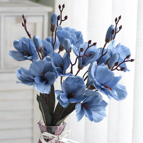 5 forks heads tangpu magnolia wedding floral decoration - vue 3 sur 10