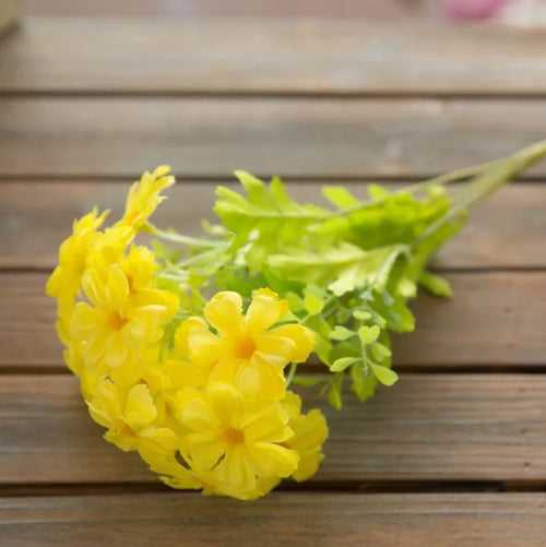 Artificial daisy flower bouquet for autumn decoration - vue 12 sur 11