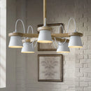 Nordic wooden pendant light for elegant interior decor