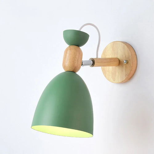 applique murale décorative pour chambre d enfants en fer et bois - vue 5 sur 6