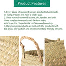 wicker basket for storage and interior decoration