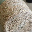 straw storage basket for modern craft decor
