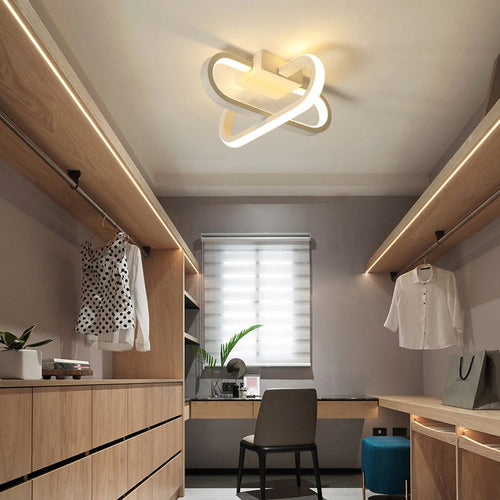 Modern warm/cool LED pendant light for decorative lighting - vue 4 sur 12