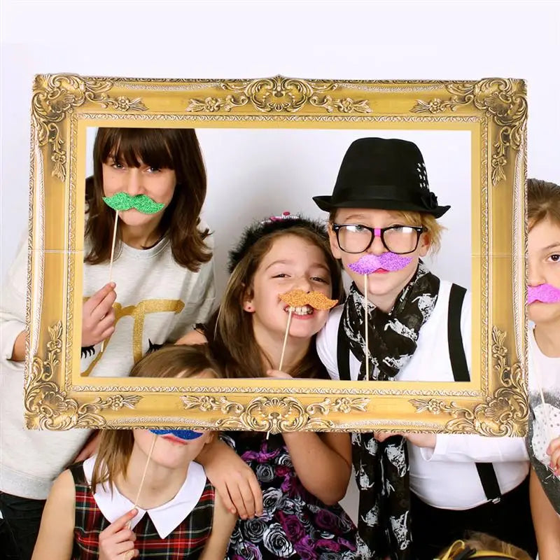 Set of 3 DIY wedding photo booth accessories - vue 6 sur 6