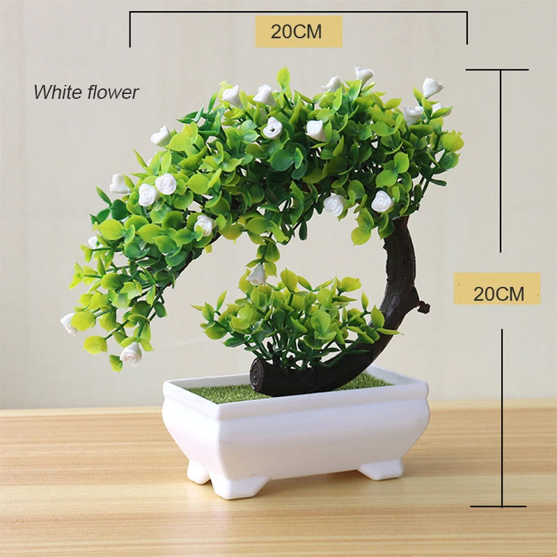 Artificial potted plant for office and garden decoration - vue 29 sur 45