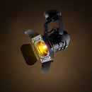 American retro rotating ceiling light for industrial bar and restaurant