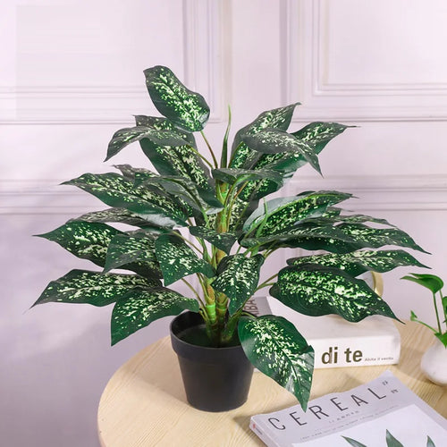 Artificial monstera plant for indoor and outdoor decoration - vue 23 sur 22