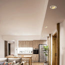 Recessed indoor COB LED spotlight with adjustable zoom