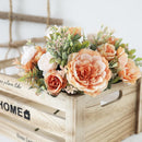 Artificial peony bouquet for weddings and decoration