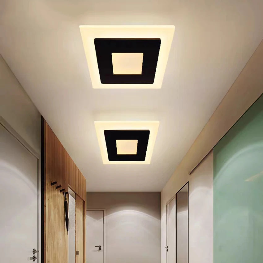 Modern acrylic LED ceiling light for stylish interiors