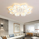 Creative hollow carved luxury LED ceiling light for interior decoration
