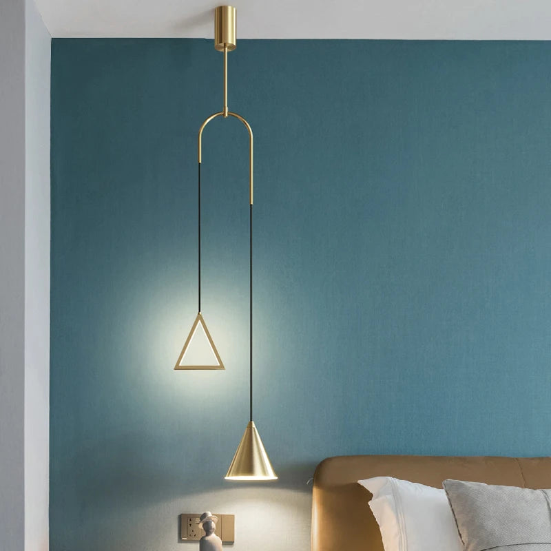 Modern minimalist luxury designer chandelier for elegant interiors - vue 4 sur 8