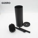 Durable and practical stainless steel toilet brush holder, wall mounted