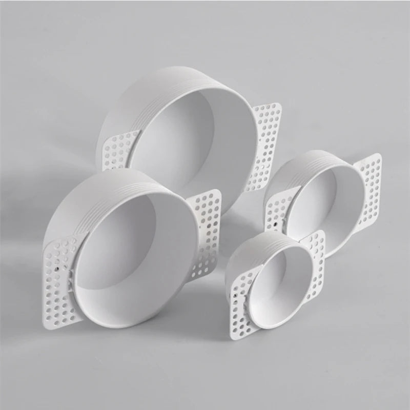 Frameless recessed dimmable LED downlight - vue 4 sur 12