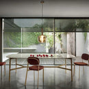 Designer glass pendant light for bar, restaurant, office and shop