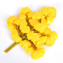 Set of 12 artificial maple leaves for autumn decoration