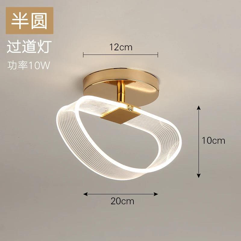 creative ceiling light with post-modern design for decorative lighting - vue 8 sur 14