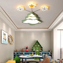Modern LED ceiling light for interior, contemporary style and warm atmosphere
