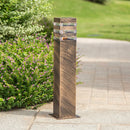 Modern square outdoor LED aluminium lamp for garden and park