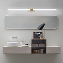 Modern gold-plated aluminium LED wall light 360 glow