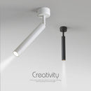 Round square LED surface mounted spotlight with adjustable angle