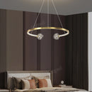 Luxury glass pendant light for elegant interiors